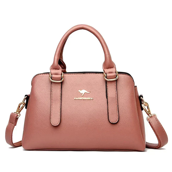 MARIA | BURGUNDY HANDBAG